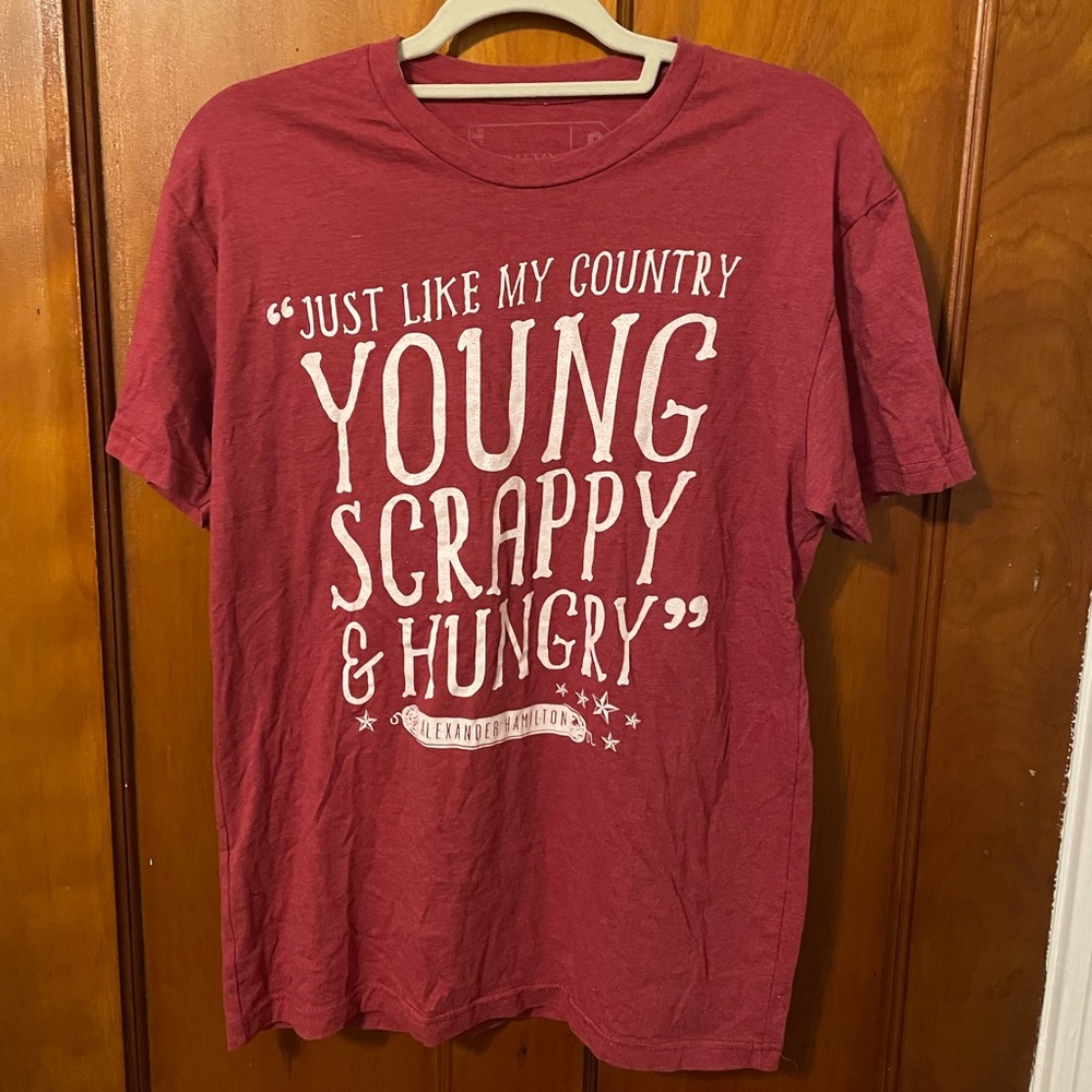 Hamilton “Young, Scrappy, and Hungry” Shirt